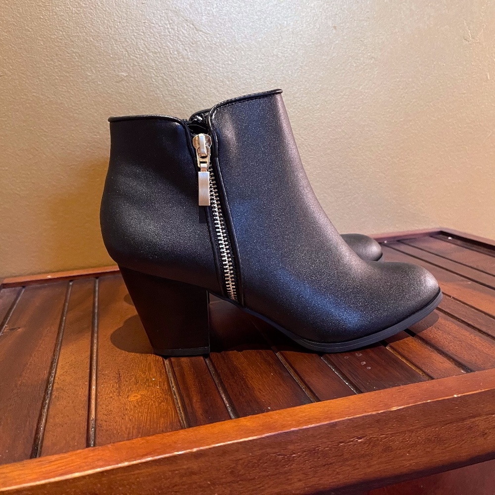 Black Ankle Boots (Style & Co brand)
